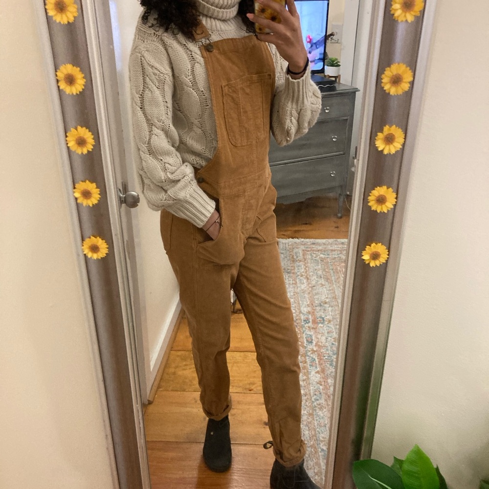 American Eagle Corduroy Overalls